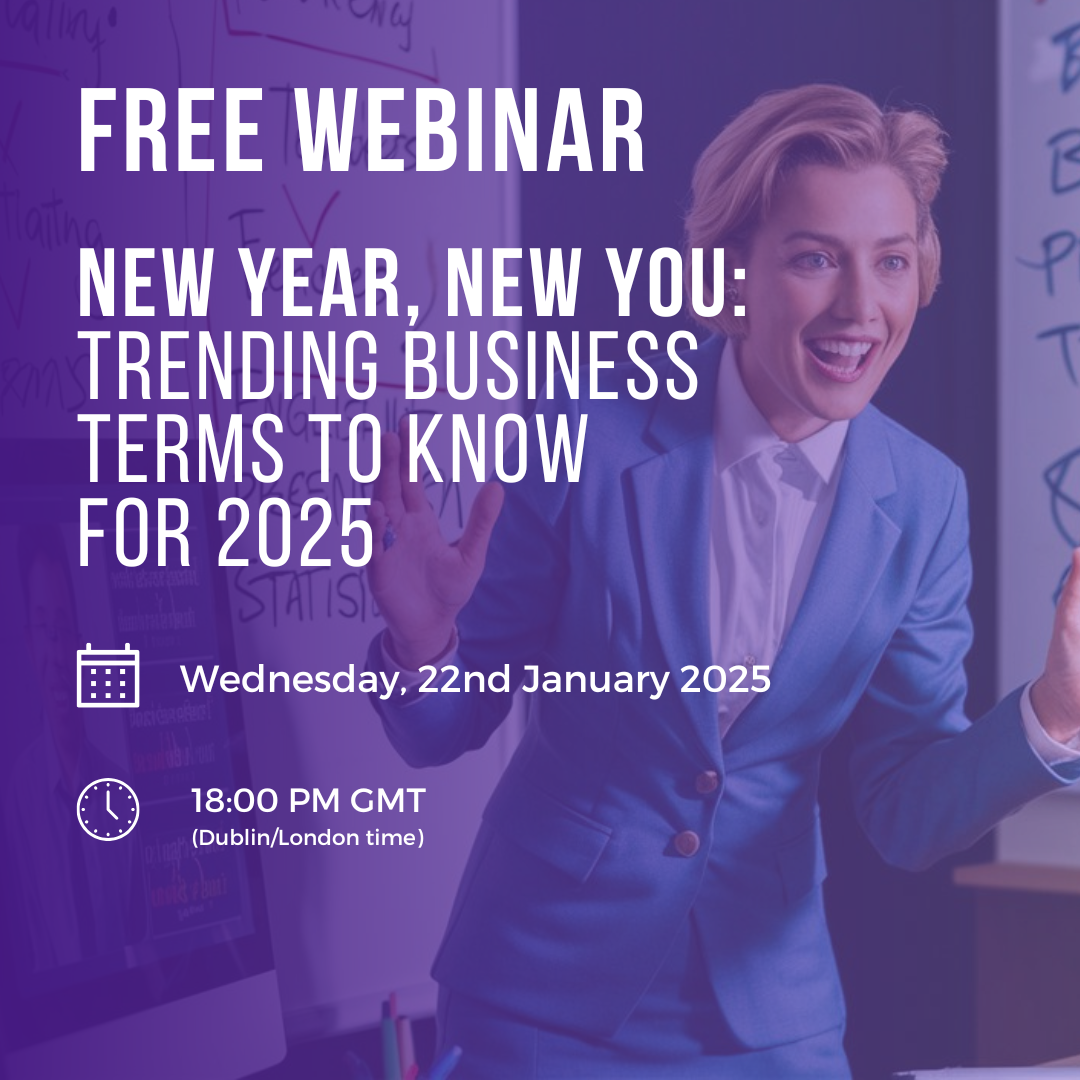 New Year New You Webinar, Trending Business Terms to know for 2025