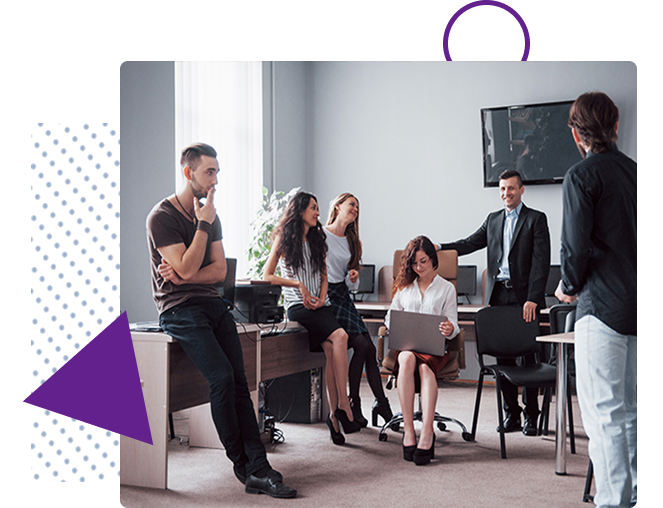 Business team meeting