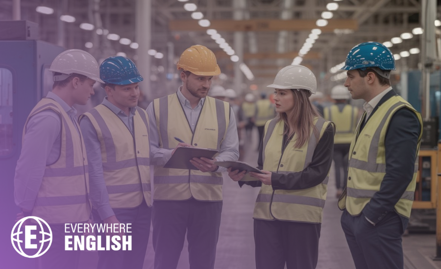 English Training for Manufacturing Cork, Safety First