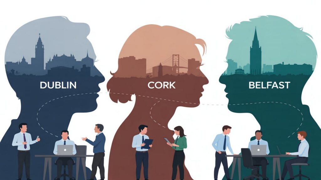 English Training Providers Dublin vs Cork vs Belfast